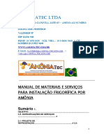 Amoniatec - Amonia Abril de 2020 Manual de Instalaçoes Frigorificas