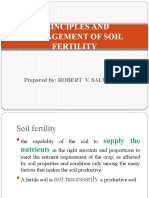 Principles and Management of Soil Fertility