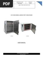 Utd-1000 Series Laboratory Oven Um PDF