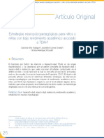 Estrategias NPP para Niñas y Niños Con Bajo Rendimiento Tdah PDF