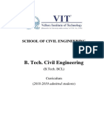 B. Tech. Civil Engineering