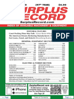 DECEMBER 2020 Surplus Record Machinery & Equipment Directory