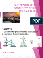 Separacion Delos Componentes de Una Mezcla Liquida