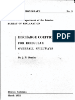 Discharge Coefficients For Irregular Overfall Spillways PDF