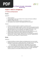 Phys Int CC CH 2 - Motion in A Straight Line - Answers