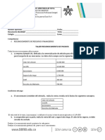 Taller No. 3 RECONOCIMIENTO DE PASIVOS