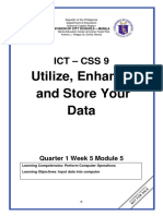 TLE-TE 9 - Q1 - W5 - Mod5 - ICT CSS