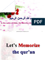 Memorizing The Quran - Updated