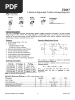 3-Terminal Adjustable Positive Voltage Regulator: General Description