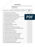 Escala TMMS-24 Inteligencia Emocional