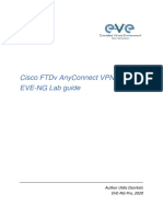 Cisco FTDV Anyconnect VPN Lab G Eve-Ng Lab Guide