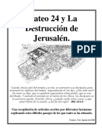 Portada de Estudios Sobre Mateo 24 y La Destruccion de Jerusalen