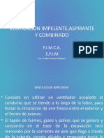 Ventilación Impelente, Aspirante y Combinado