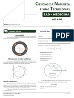 Aula 6 - Movimento Circular I - Exercícios PDF