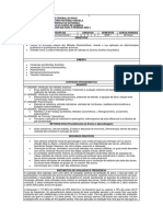 Plano de Ensino - Química Instrumental I 2020.1 PDF