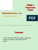 Ch5 Present Worth Analysis