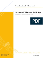 Diamond Nucleic Acid Dye: Technical Manual