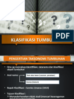 PPT Klasifikasi Tumbuhan