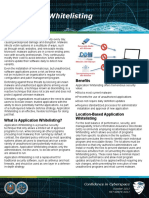 SCADA Application Whitelisting