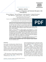 Association of Genetic Variants of Dopamine and Serotonin Receptors With Schizophrenia