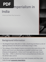 British Imperialism in India: Historical Role Play Scenarios