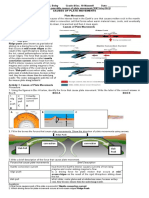 Causes of Plate Movements: Learning Competency: Describe The Possible Causes of Plate Movement (S9ES-Ia-j-36.5)