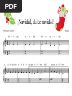 Navidad, Dulce Navidad (Arreglo Final) PDF