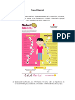 Actividades Salud Mental