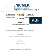 Metodos y Tecnicas de Investigacion-Trastorno en El Espectro Del Autismo