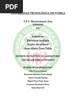 Reporte de Práctica Uso de LDR PDF