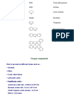 Types of S Compounds