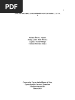 ACTIVIDAD 2. Análisis Proceso Administrativo