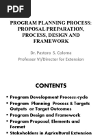 PROGRAM PLANNING PROCESS Chapter 4