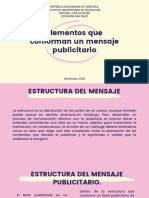 Estructura de Los Mensajes Publicitarios