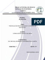 Tecnicas de Programacion y Control de Proyectos PDF