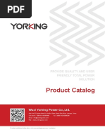 Product Catalog: Provide Quality and User Friendly Total Power Solution