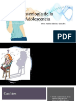 Psicología de La Adolescencia