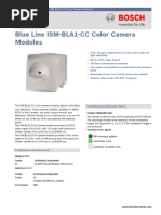 Intrusion Systems - Blue Line ISM-BLA1-CC Color Camera Modules