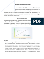 Advancement in Portfolio Construction: P/E Ratio