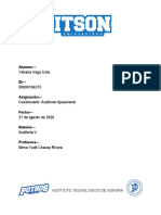 Cuestionario Auditoría Operacional