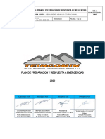 PL-SIGT-SSO-001 Plan de Preparación y Respuesta A Emergencias - TEINCOMIN 2020