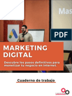 Cuaderno de Trabajo Marketing Digital