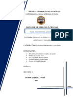 Prescripción Adquisitiva - Derecho Procesal Civil