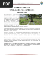 Informe de Campo 03