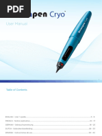 Dermapen Cryo Users Manual