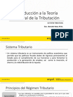 Teoria General de Tributación