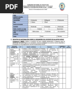 Modelo de Ficha de Monitoreo Docente