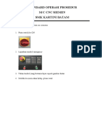 Cara Menghidupkan Mesin CNC Siemens