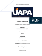 Tarea IX Derecho Comercial