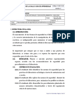 Normas de Seguridad Laboratorio Biologia PDF